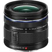 Om System M.ZUIKO DIGITAL - 9 mm to 18 mm - f/4 - f/22 - Super Wide Angle Varifocal Lens