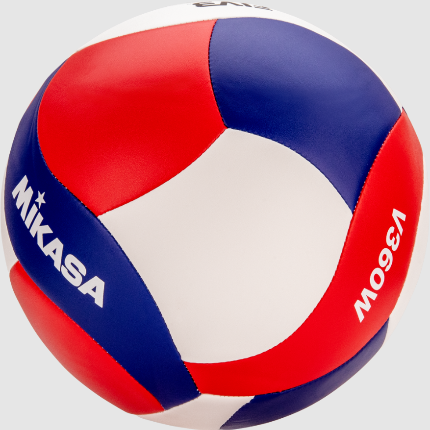 Indoor Volleyball, Varsity Series - FIVB Replica Of Game Ball, 18 Panel, Soft Stitched, Red/White/Navy