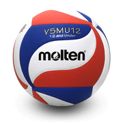 Elite Competition Volleyball VBU12 Series Red/White/Blue, V5M5000 Replica in Original Design, USAV Approved Lightweight 12 & Under Game Volleyball
