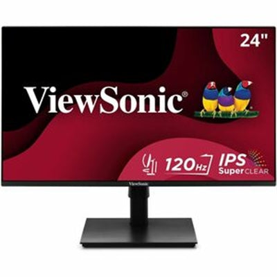 ViewSonic VA2448-MHJ 24 Inch 1080p Monitor, IPS Display with 120Hz for Smooth Home and Office Viewing, Eye Care Technology, Advanced Ergonomics, HDMI, and VGA Inputs