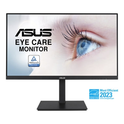 ASUS - VA27UQSB 27" IPS 4K Monitor with Height Adjustable (DisplayPort, HDMI X2, USB-Hub Type-a X4) - Black