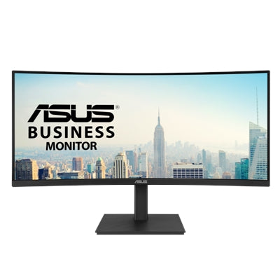 ASUS - 34" Curved USB-C Docking Monitor - WQHD, 1500R, Frameless, 96W PD, USB Hub, Eye Care, Ergonomic, VESA Mount - Black