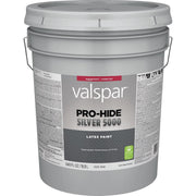 Valspar Pro-Hide Silver 5000 Latex Eggshell Interior Wall Paint, White Base, 5 Gal.