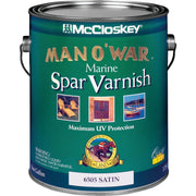 McCloskey Man O'War VOC Satin Spar Interior & Exterior Varnish, Gallon