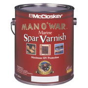 McCloskey Man O'War Satin Marine Interior & Exterior Varnish, Gallon