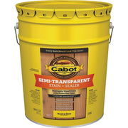 Cabot Semi-Transparent Deck & Siding Exterior Stain & Sealer, Neutral Base, 5 Gal.