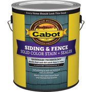 Cabot Solid Color Acrylic Siding & Fence Exterior Stain, White Base, 1 Gal.