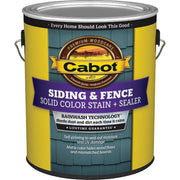 Cabot Solid Color Acrylic Siding & Fence Exterior Stain, Medium Base, 1 Gal.