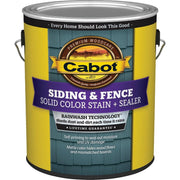 Cabot Solid Color Acrylic Siding & Fence Exterior Stain, Ultra White, 1 Gal.