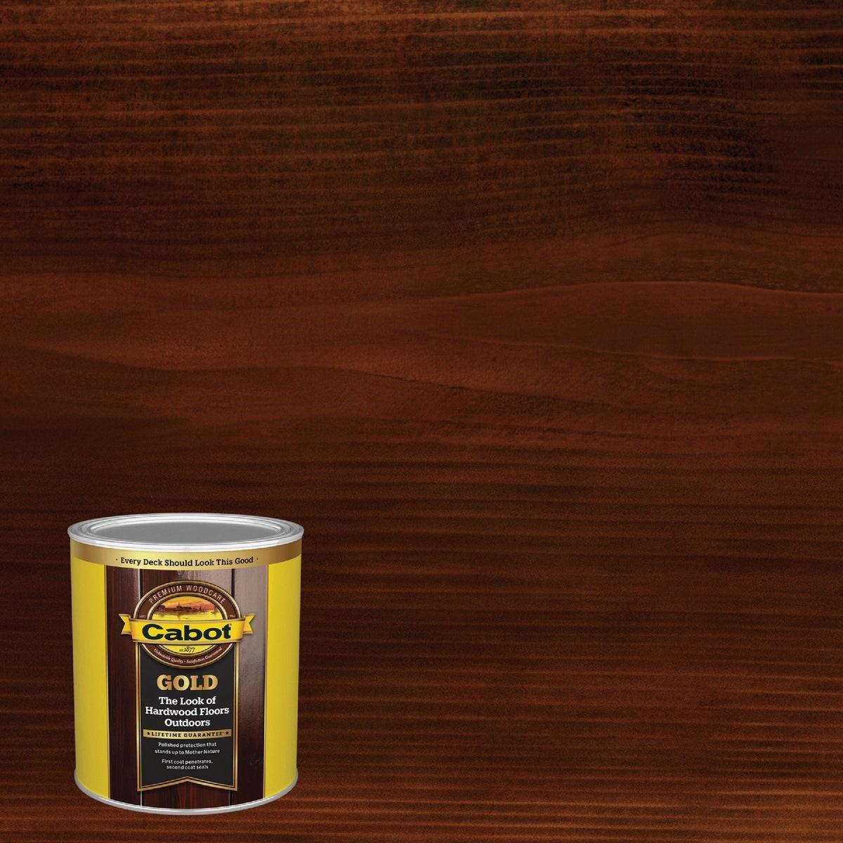 Cabot Gold Exterior Stain, Moonlit Mahagany, 1 Qt.