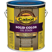 Cabot VOC Solid Color Oil Deck Stain, Neutral Base, 1 Gal.