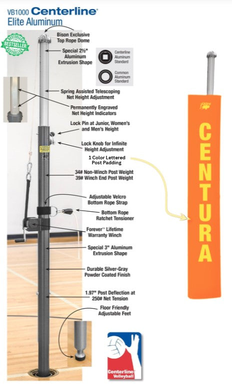 Centerline Elite Aluminum Complete System, Color: Orange