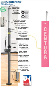 Centerline Elite Aluminum Complete System, Color: Pink