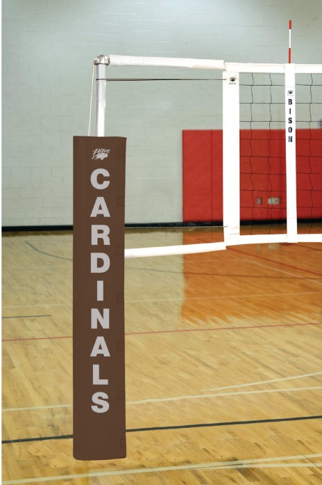 Centerline Aluminum EZ Volleyball System W/O Sockets - Brown