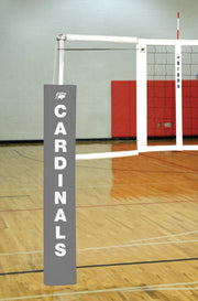 Centerline Aluminum EZ Side-by-Side Double Court Volleyball System - Gray