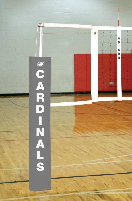 Centerline Aluminum EZ Side-by-Side Double Court Volleyball System - Gray