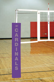 Centerline Aluminum EZ Side-by-Side Double Court Volleyball System - Purple