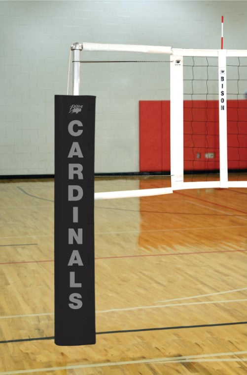 Centerline Aluminum EZ Side-by-Side Double Court Volleyball System W/O Sockets - Black