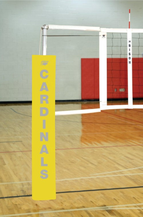 Centerline Aluminum EZ Side-by-Side Double Court Volleyball System W/O Sockets - Gold