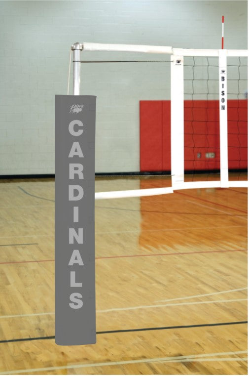 Centerline Aluminum EZ Side-by-Side Double Court Volleyball System W/O Sockets - Gray