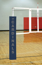 Centerline Aluminum EZ Side-by-Side Double Court Volleyball System W/O Sockets - Navy