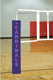 Centerline Aluminum EZ Side-by-Side Double Court Volleyball System W/O Sockets - Purple