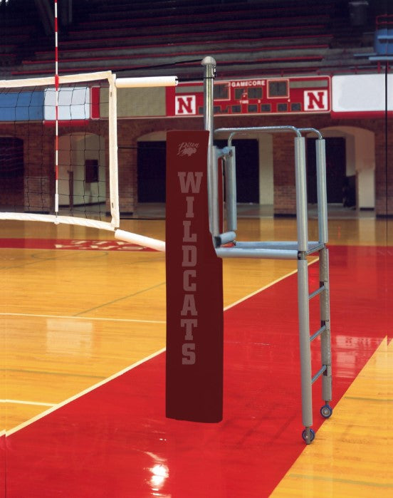 Centerline Steel Hybrid Volleyball System - Maroon