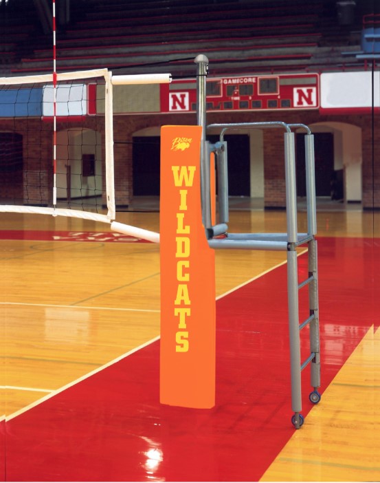 Centerline Steel Hybrid Volleyball System - Orange