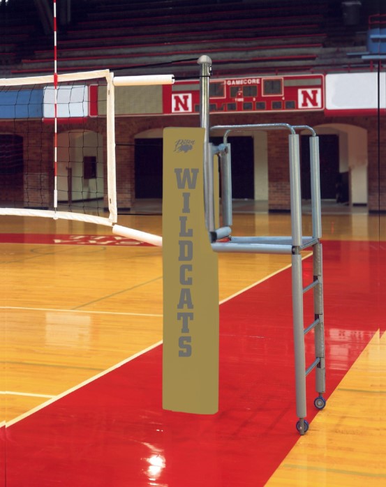 Centerline Steel Hybrid Volleyball System - Vegas Gold
