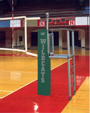 Centerline Steel Hybrid Volleyball System W/O Sockets - Forest Green