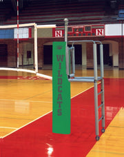 Centerline Steel Hybrid Volleyball System W/O Sockets - Kelly Green