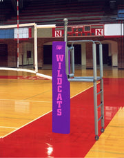 Centerline Steel Hybrid Volleyball System W/O Sockets - Purple