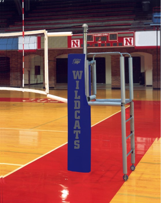 Centerline Elite Steel Hybrid Double Court System, Color:  Dark Royal