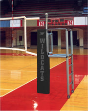 Centerline Steel Hybrid Side-by-Side Double Court VB System Without Sockets - Black