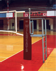 Centerline Steel Hybrid Side-by-Side Double Court VB System Without Sockets - Maroon