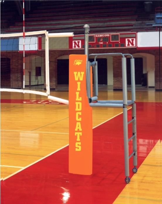 Centerline Steel Hybrid Side-by-Side Double Court VB System Without Sockets - Orange