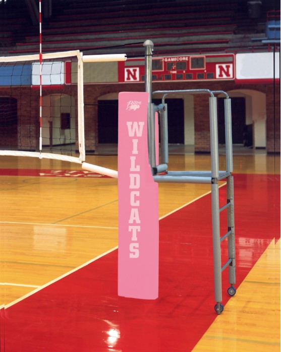 Centerline Steel Hybrid Side-by-Side Double Court VB System Without Sockets - Pink