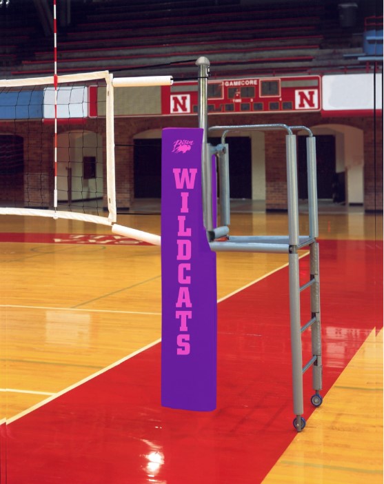 Centerline Steel Hybrid Side-by-Side Double Court VB System Without Sockets - Purple