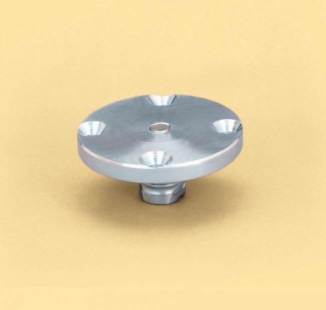 Thin Slab Drill-in Volleyball Floor Anchor For Portable Volleyball Systems