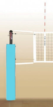 Lady Carbonmax Complete Volleyball System, Columbia Blue