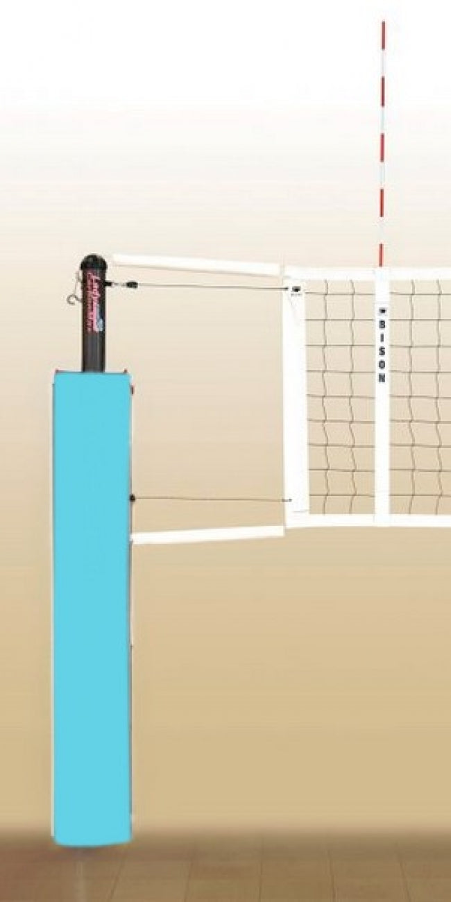 Lady Carbonmax Complete Volleyball System, Columbia Blue