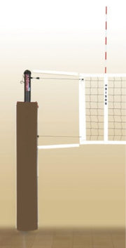 Lady CarbonMax Complete Volleyball System w/o Sockets - Brown