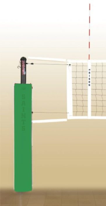 Lady CarbonMax Side-by-Side Double Court VB System Without Sockets - Kelly Green