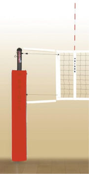 Lady CarbonMax Side-by-Side Double Court VB System Without Sockets - Scarlet