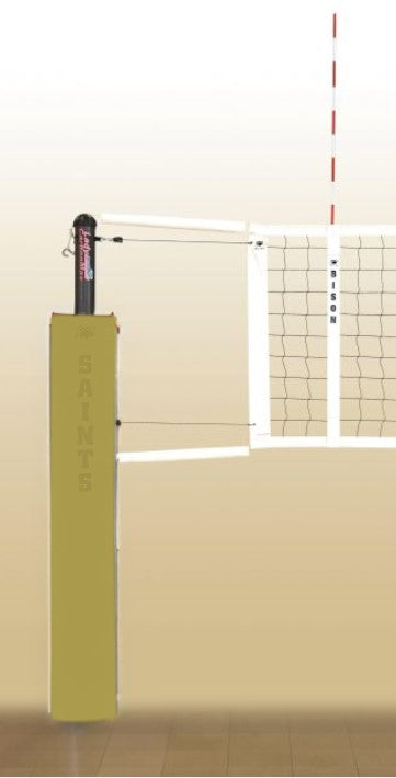 Lady CarbonMax Side-by-Side Double Court VB System Without Sockets - Vegas Gold