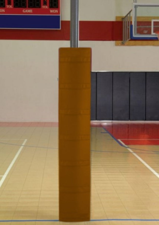 Volleyball Center Post Padding, Burnt Orange