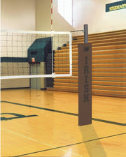 Match Point Aluminum Volleyball System - Brown