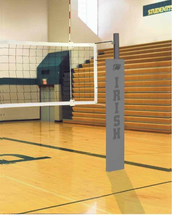 Match Point Aluminum Volleyball System - Gray