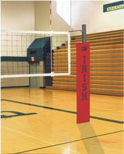 Match Point Aluminum Volleyball System - Scarlet