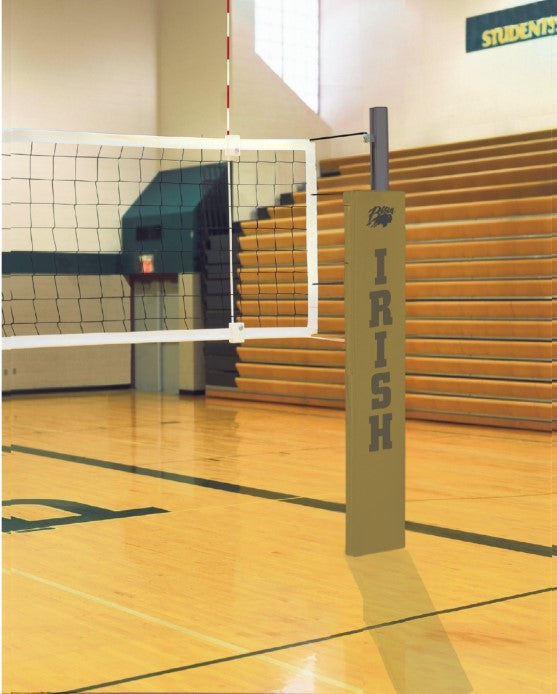 Match Point Aluminum Volleyball System - Vegas Gold